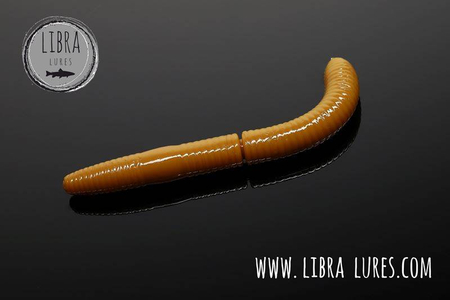 Przynęta Libra Lures Fatty D'Worm 7.5cm | 036 - Coffee Milk | kryl | 8 szt.