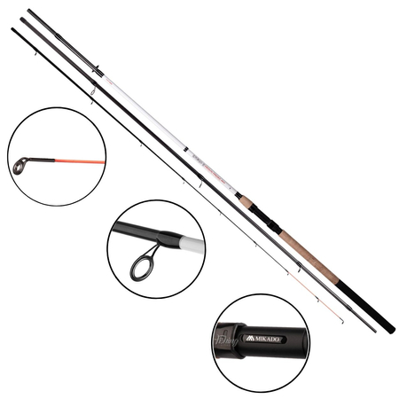 Wędka Mikado Intro II Medium Feeder | 330cm | do 80g | 3+3 sec.