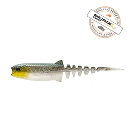 Guma Savage Gear Cannibal Minnow 8cm | Green Silver
