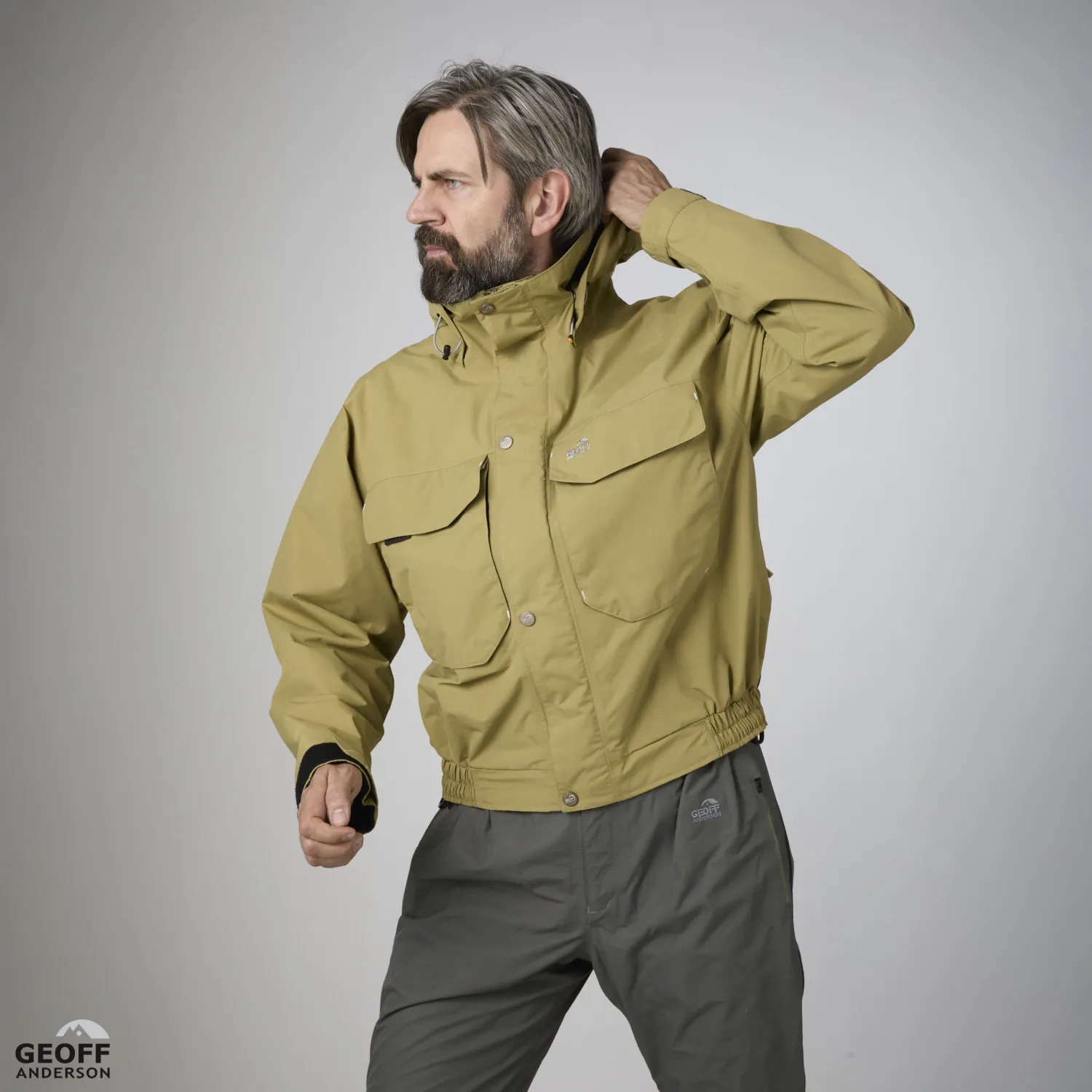 Kurtka Geoff Anderson WS Basis Green rozm. M