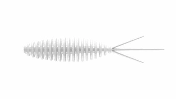 Przynęta LIBRA LURES Turbo Worm 5.6cm - 001 - White - 8szt (Bez Zapachu)