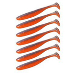 Guma Keitech Easy Shiner 4" | 10,16cm | LT#36 HOT ORANGE | 7 szt.
