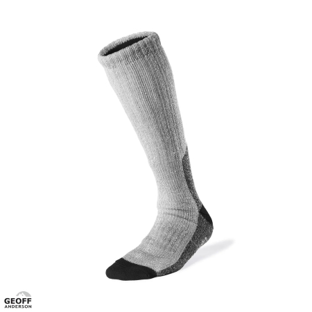 Skarpety Geoff Anderson WizWool HeavyWeight | Grey | M / 41-43