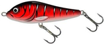 Wobler Salmo Rattlin Slider 8cm | Red Wake | tonący