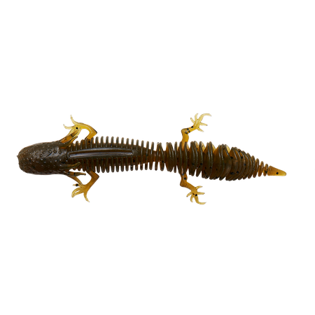 Guma Savage Gear NED Salamander 7,5cm | Green Pumpkin