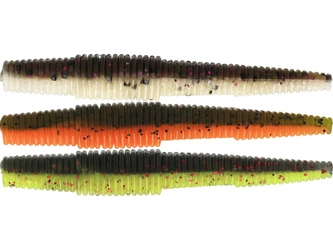 Guma Westin Ned Worm Slim 5,5cm | Dark Water Mix | 6 szt.