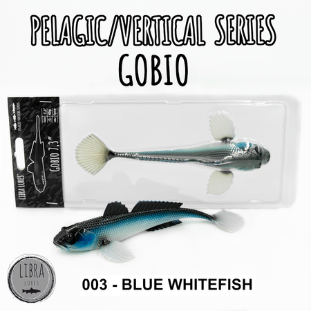 Przynęta Libra Lures Gobio 7.3" | 18.54 cm | 003 - Blue Whitefish