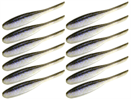 Guma Keitech Shad Impact 2" | 5,1cm |  #440 Electric Shad | 12 szt.