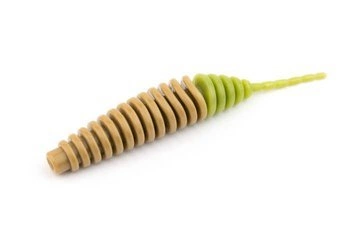 Gumy FishUp Tanta 6,1cm | 2,5" | #137 Coffee Milk/Light Olive | 8szt.