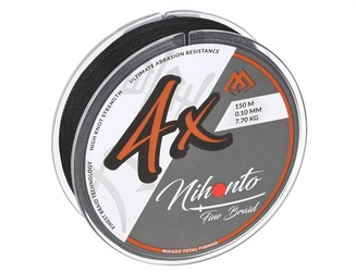 Plecionka Mikado Nihonto Fine Braid 0,40 mm | black | 150m
