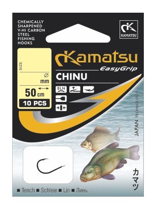 Haczyk Kamatsu Chinu 5205 roz. 12 z przyponem 0,14mm