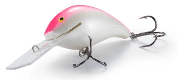 .Wobler Bonito Baryła 7 cm - Pływający - Biało-różowy