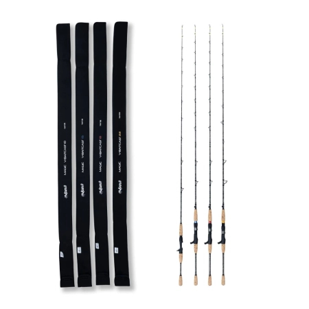 Wędka castingowa sumowa VAGNER Magic V-Baitcast / 195cm / 10-80g