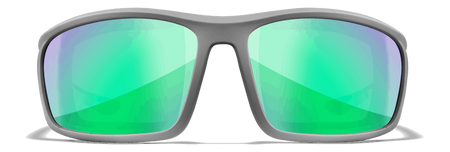 Okulary Wiley X Gravity Captivate | Green Mirror | Matte Cool Grey Frame | GRATISY!!!