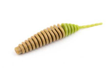 Gumy FishUp Tanta 6,1cm | 2,5" | #137 Coffee Milk/Light Olive | 8szt.