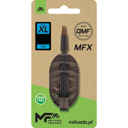 Podajnik koszyk do methody Mikado Method Feeder MFX Q.M.F. rozm. XL | 40g 