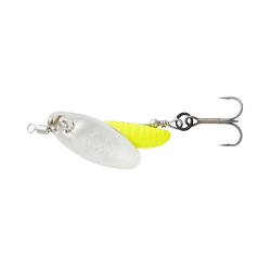 Obrotówka SAVAGE GEAR Grub Spinners #1, 3.8g Silver Yellow