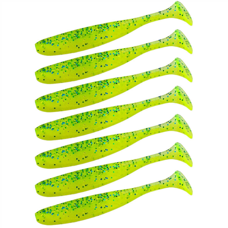 Guma Keitech Easy Shiner 4" | 10,16cm | #CT31 UV Perch | 7 szt.