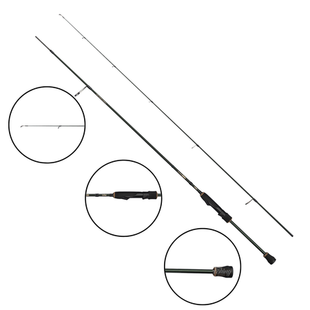 .Wędka Dam Effzett Microflex 2 251cm | 3-15g