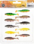 Guma Mikado Real Fish 5cm / MIX- op 10szt.