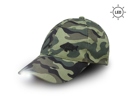 Czapka z daszkiem LED OutLINE Camo