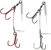 Dozbrojka Savage Gear CARBON49 CORKSCREW STINGER 2x3/0 | 39KG | 2 szt. | Do gum 18-22cm