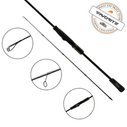 Wędka Favorite Black Swan (PL Special) / BSW1 722ML-T / 2.18m / 3-15g / Fast