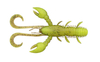 Guma Berkley Hollow Craw 7cm | Brown Chartreuse