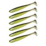 Guma Keitech Easy Shiner 4.5" | 11,43cm | LT#04 Watermelon Lime | 6 szt.