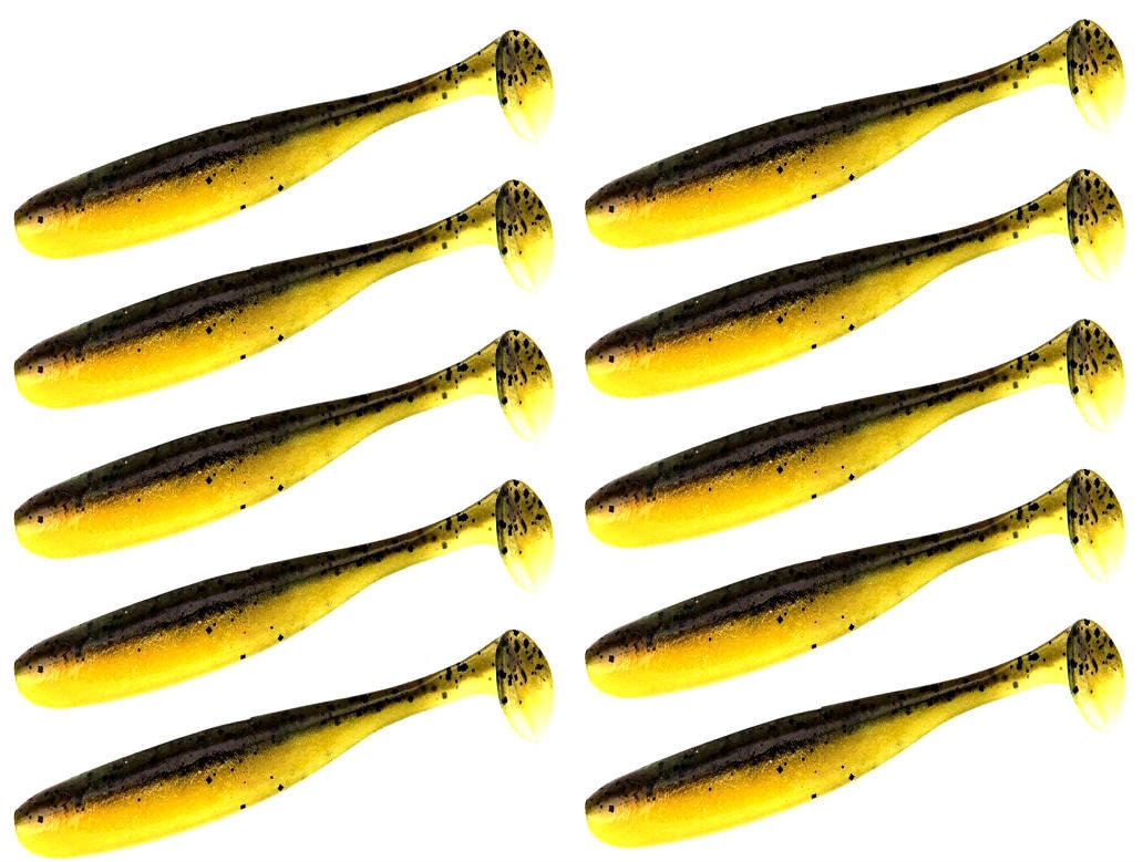 Keitech Easy Shiner 3"/7,6 cm #447 Watermelon PP. Yellow - 10szt.