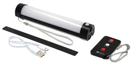 Lampka Mikado IR BIVVY LIGHT namiotowa z pilotem i usb