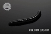 Przynęta Libra Lures Fatty D'Worm 7.5cm | 040 - Black | ser | 8 szt.