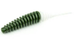 Gumy FishUp Tanta 5,0cm | 2" | #140 Dark Olive/White | 9szt.