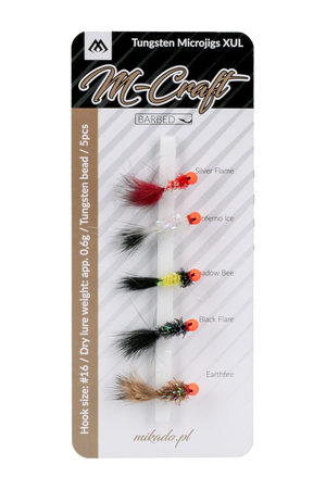 Microjigi Mikado M-Craft Tungsten - XUL - #16 - 0.6g - z zadziorem 