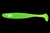 Guma Keitech Easy Shiner 4" | 10,16cm | #026 Clear Chartreuse Glow | 7 szt.