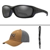 Okulary polaryzacyjne Wiley X - GRAVITY CAPTIVATE / Polarized Smoke / Grey Matte Black Frame + GRATISY!