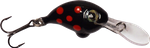Wobler A.J Lures Żniwiarz SDR 2.5cm - tonący - Czarny w Czerwone Kropki
