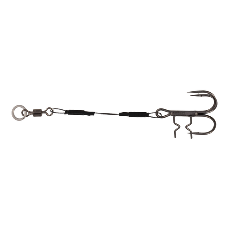 Dozbrojki Mikado Jaws Double Evo Titanium | 13kg/8cm | #4 | 2szt.
