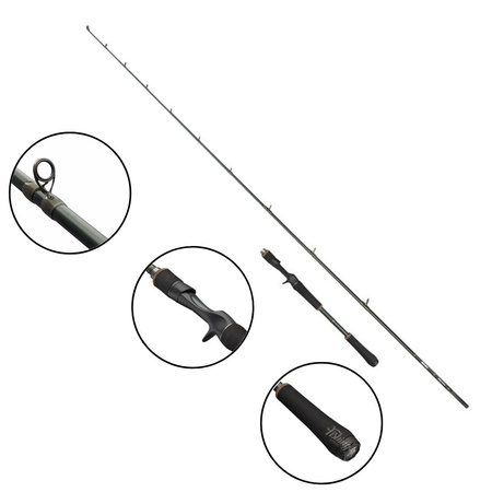 Wędka castingowa Abu Garcia Beast X2 Hp Live Vert 195cm | 30-120g