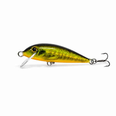 Wobler Engima Baits Pstrągowy 6cm | Strzebla Zielona | pływający