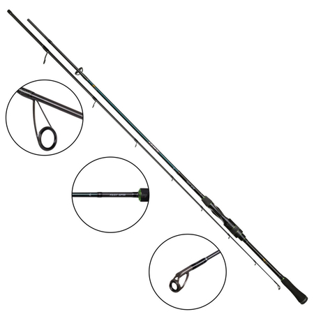 .Wędka Mikado Jaws Fast Spin 198cm | 7-36g