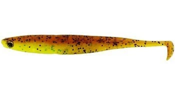 .Przynęta WESTIN KickTeez Shadtail - Brown Lime - 15 cm - 1 szt.