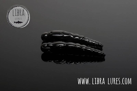 Przynęta Libra Lures Largo Slim 3.4cm | 040 - Black | kryl | 12 szt.