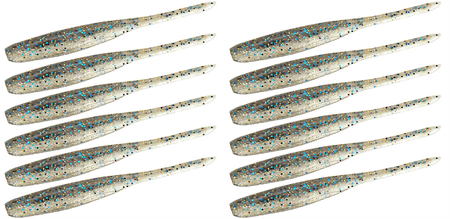 Guma Keitech Shad Impact 2" | 5,1cm | #418 Bluegill Flash | 12 szt.