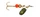 srebrny / seledynowe kropki \ 00