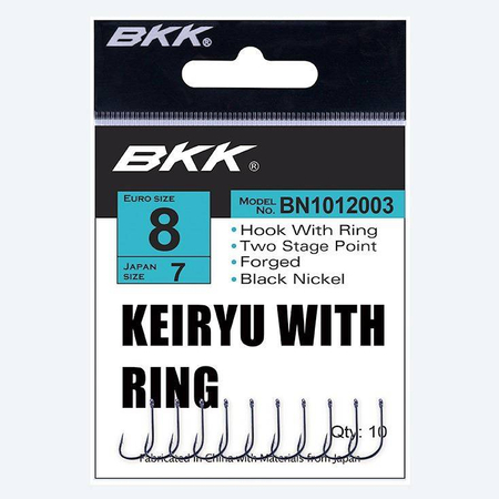 Haczyki BKK Keiryu-R Diamond | #1 | 10 szt.