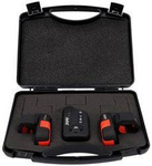 Sygnalizatory brań + centralka Mikado Cat Territory Bang! czerwony i niebieski | zestaw (2+1)