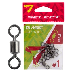 Krętliki Select Basic Swivel #1 (7  szt/opak)