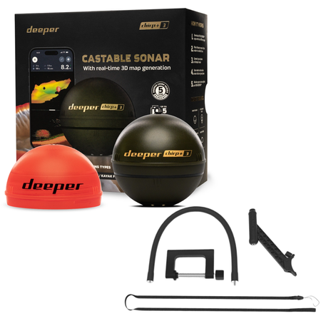 Echosonda Deeper CHIRP+3 + Uchwyt do mocowania GRATIS!!!