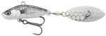 Wirujący ogonek Savage Gear3D Sticklebait Tailspin 18g | Black Silver